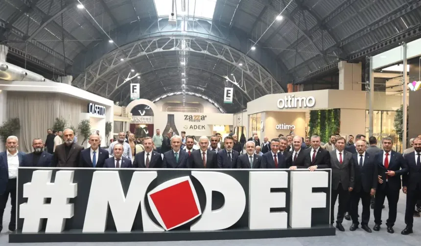 55. Uluslararası Modef Expo İnegöl Mobilya Fuarı kapılarını açtı