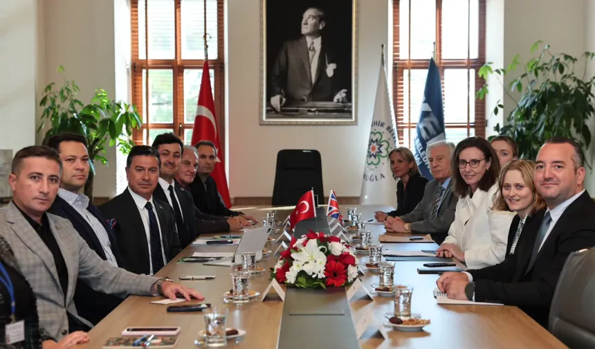 Başkan Aras, Birleşik Krallık Büyükelçisi Anderson'ı ağırladı