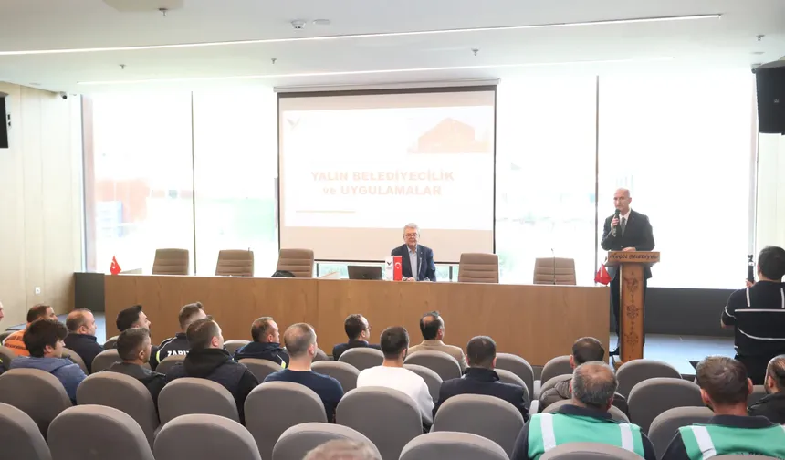 Bursa İnegöl'de 122 personele yalın temelleri eğitimi