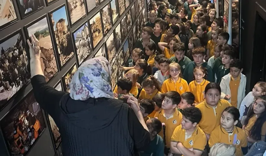 İzmit'te öğrencilere afet bilinci