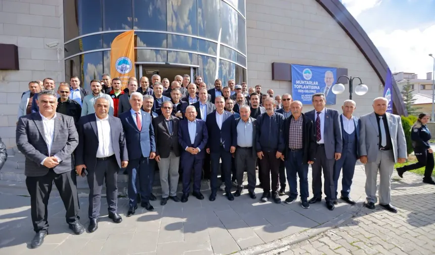 Kayseri Büyükşehir'den muhtar buluşması