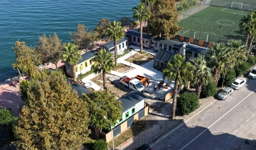 Lokomotif Çocuk Köyü gün sayıyor