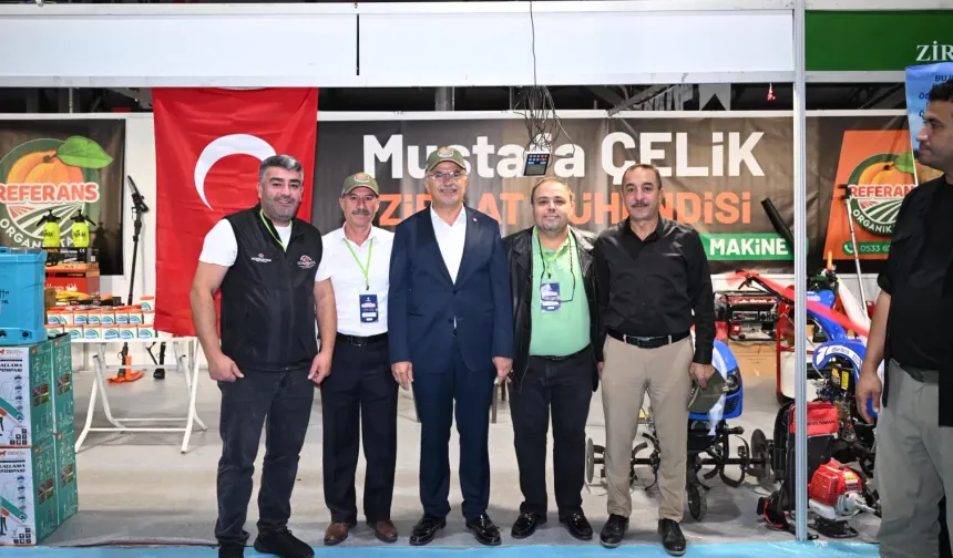 Malatya'da Tarım Hayvancılık ve Gıda Fuarı'na Başkan Er'den ziyaret
