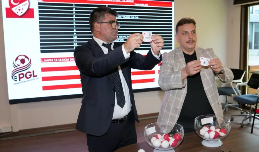Profesyonelliğe Geçiş Ligi'nde fikstür çekildi! Sezon 17 Ekim'de başlıyor