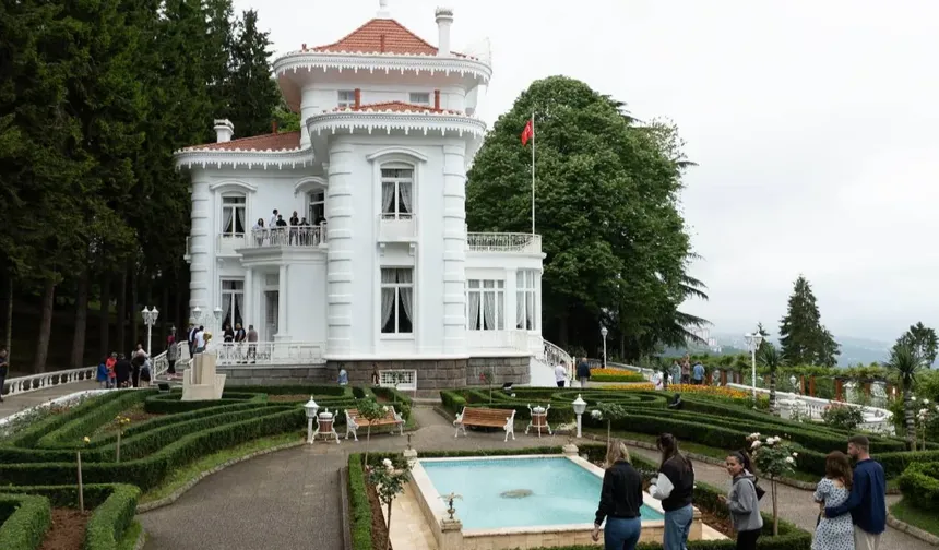 Trabzon'da Atatürk Köşkü ücretsiz ziyaret edilebilecek