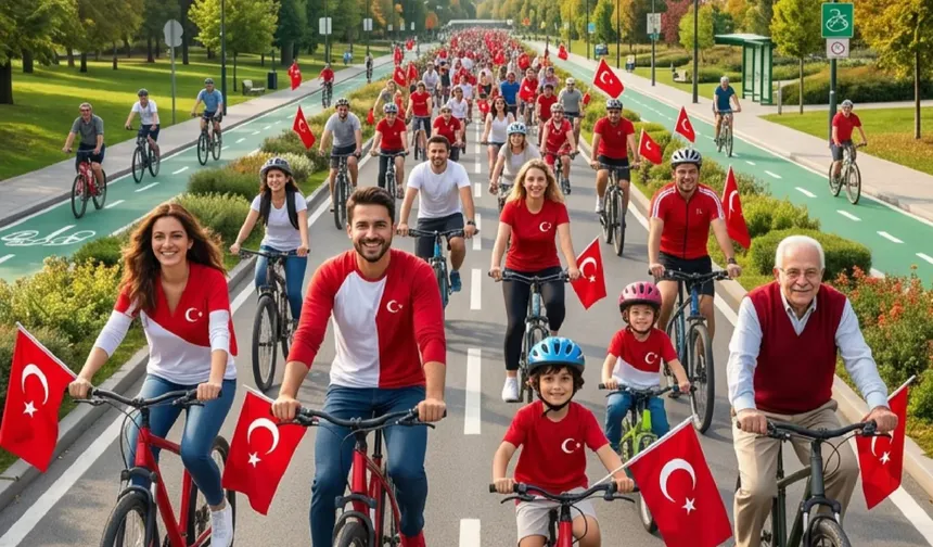 Türkiye, 29 Ekim'de 81 ilde pedallayacak