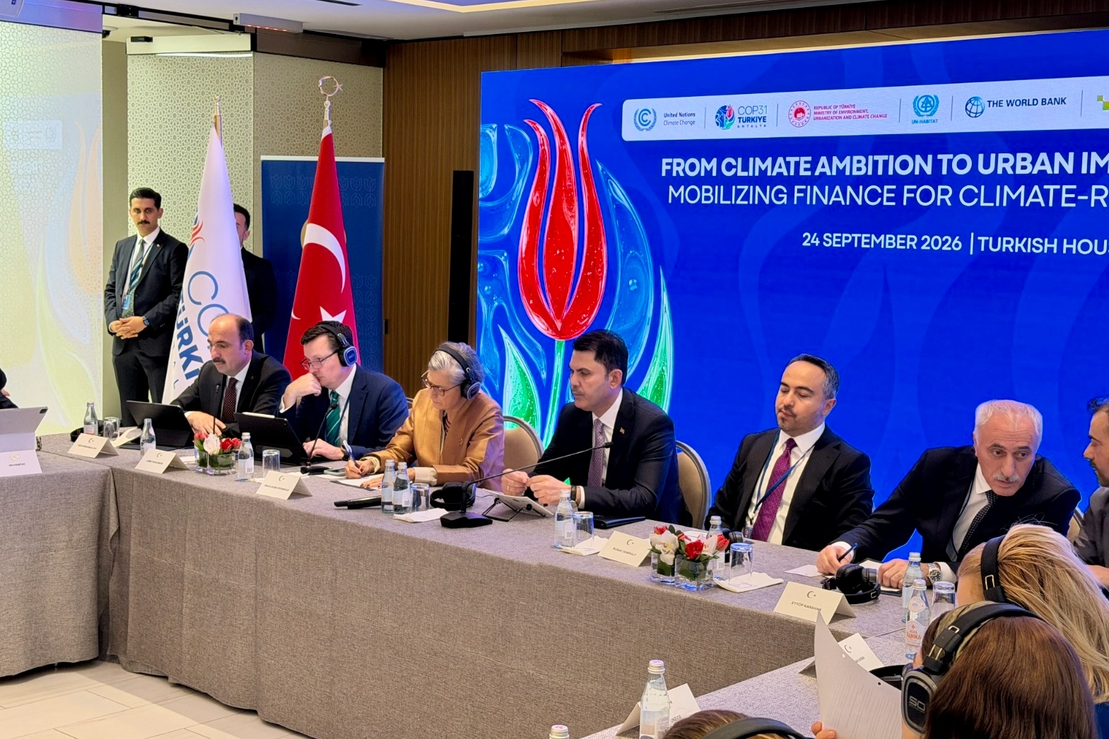 COP31 Özel Elçisi Başkan Altay, New York'ta SURFF toplantısında