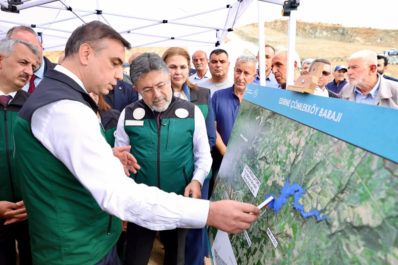 Edirne'ye 4 milyar TL'lik sulama yatırımı... Çömlekköy Barajı 2028'de tamamlanacak
