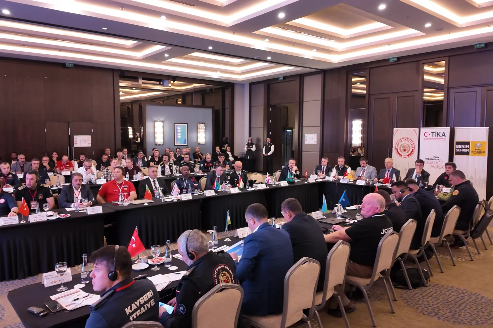Konya'da Uluslararası İtfaiye Çalıştayı