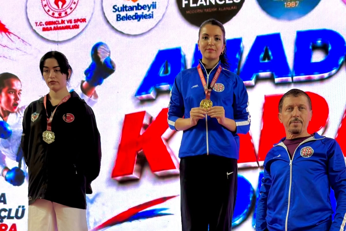 Önder Can Spor Kulübü'nden Meltem Şahin İstanbul'da şampiyon oldu