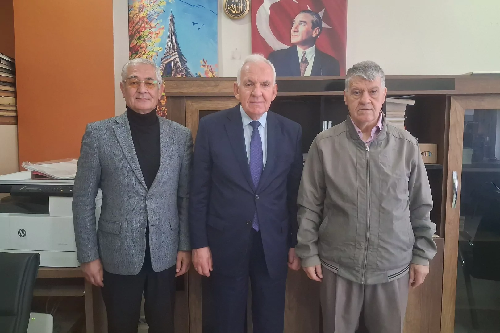 Eski Kuzey Makedonya Devlet Bakanı Hadi Nezir Keşan'da temaslarda bulundu